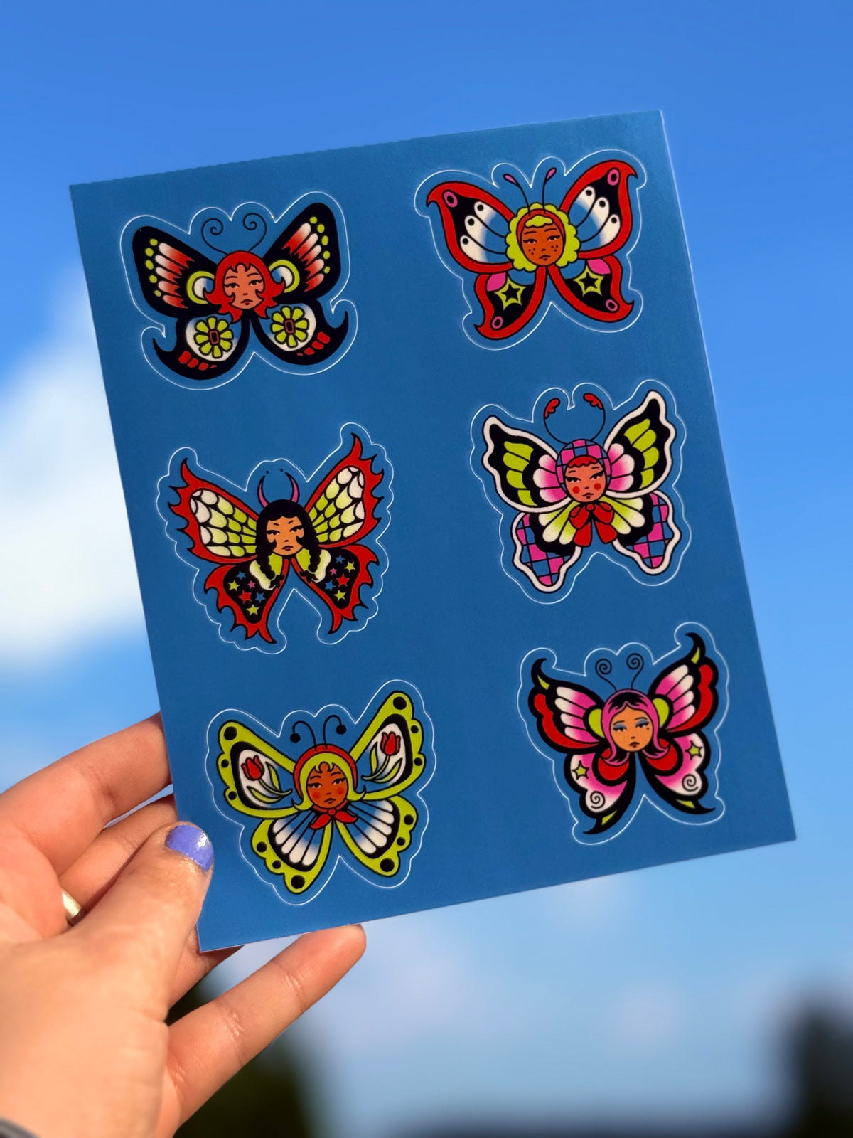 Butterfly Sticker Sheet